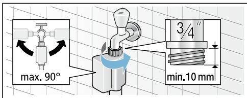BOSCH WVG30462FF - Modèle : Aquastop - 1