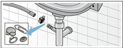 SIEMENS WD15G462FF - Flexible d'écoulement bouché au niveau du siphon - 1