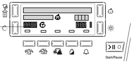 HOTPOINT-ARISTON TCL 831 XB - Départ différé et Temps restant - 1