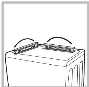 HOTPOINT-ARISTON TCS83BP - Ausrichtung des Wäschetrockners - 1