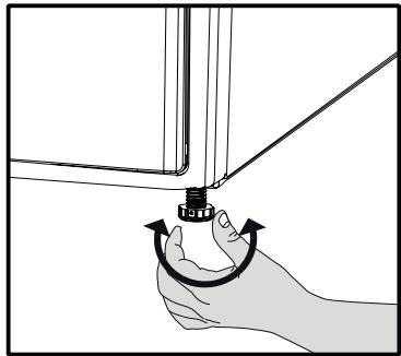 ESSENTIELB ESL-HP8D4 - Réglage des pieds - 1