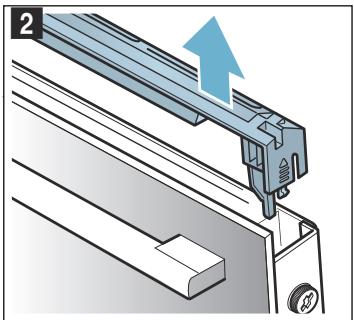 BOSCH HT5HBP7 - Enlever le recouvrement de la porte - 2