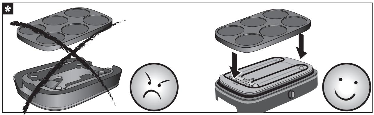 TEFAL PY605814 CREP'PARTY 3 PLAQUES - OCbI H¥CKAYJIbIKTbI CAKTAN KOИbIHbI3 - 12