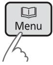 PANASONIC 2522 - Choisissez un menu de cuisson (L'affichage montre quand le menu '1' est choisi.) - 1