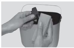 PANASONIC 2522 - Bread pan &amp; kneading blade - 1