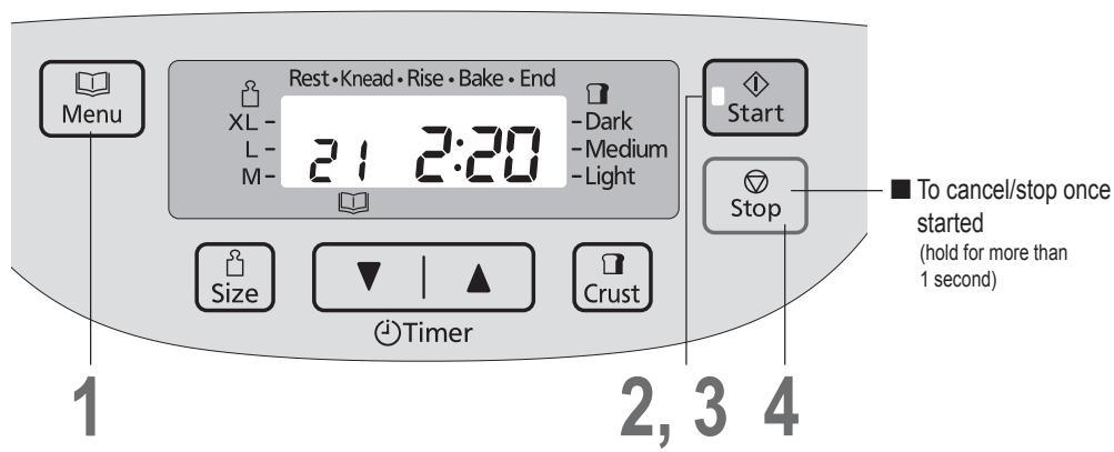 PANASONIC 2522 - Making Rustic Artisan Dough - 1