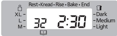 PANASONIC 2522 - Set the cooking time - 2