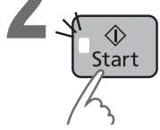 PANASONIC 2522 - Start the machine - 1