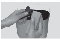 PANASONIC 2522 - Cestello del pane e lama impastatrice - 1
