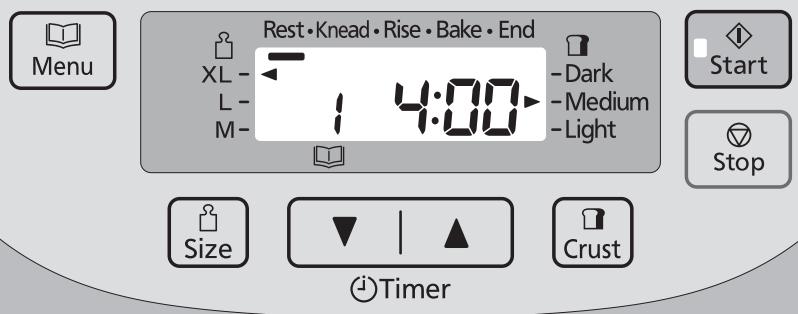 PANASONIC 2522 - Neem het brooduit de machine - 1
