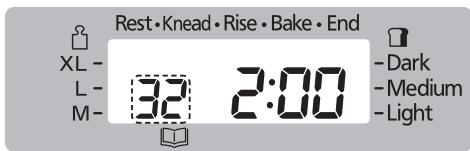 PANASONIC 2522 - Select menu '32' - 2