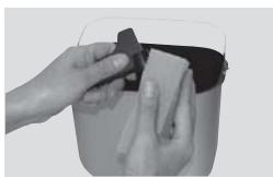 PANASONIC 2522 - Recipiente del pan y pala de amasar - 1