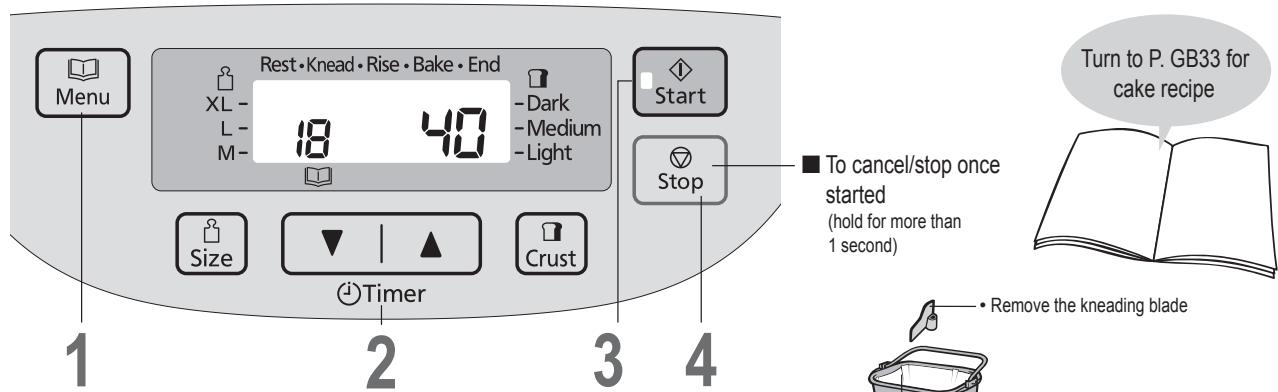 PANASONIC 2522 - Baking Cake - 1