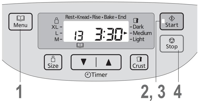 PANASONIC 2522 - Brioche bakken - 1
