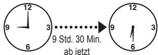 PANASONIC 2522 - Einstellen der Zeitvorwahl - 2