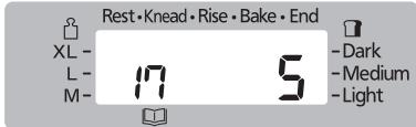 PANASONIC 2522 - Set the baking time - 2
