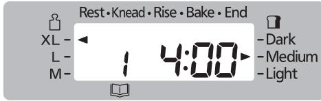 PANASONIC 2522 - Selecteer een bakmenu - 2