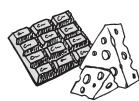 PANASONIC 2522 - Fromage, chocolat - 1