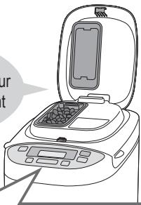PANASONIC 2522 - Ajouter des ingrédents supplémentaires au pain ou à la pâte - 1