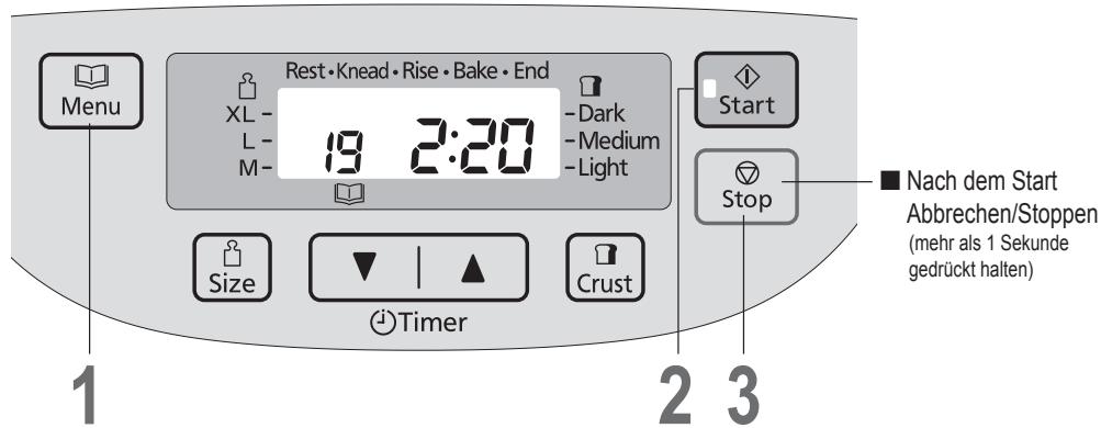 PANASONIC 2522 - Teig zubereiten - 1