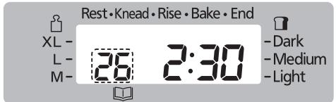 PANASONIC 2522 - Wahlen Sie Menu '26' - 2