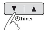 PANASONIC 2522 - ■ Om de timer in te stellen → - 1