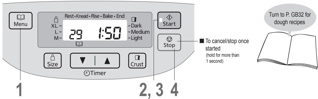 PANASONIC 2522 - Making Brioche Dough - 1