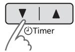 PANASONIC 2522 - To set the timer - 1