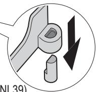 PANASONIC 2522 - Neem het bakblik uit de machine en plaats het kneedmes - 3