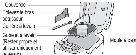 PANASONIC 2522 - ÉTAPE 1 Préparation du levain - 3