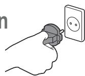 PANASONIC 2522 - Sluit de Broodbakoven aan op een stopcontact van 230 V - 1