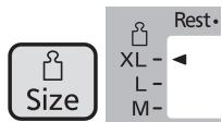 PANASONIC 2522 - Modifica delle dimensioni - 1