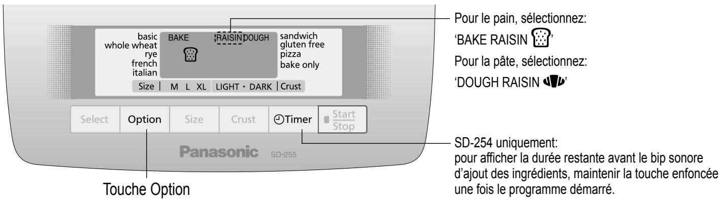 PANASONIC SD-ZB2512KXEB - Ajout d'ingrédients en cours de pétrissage - 1