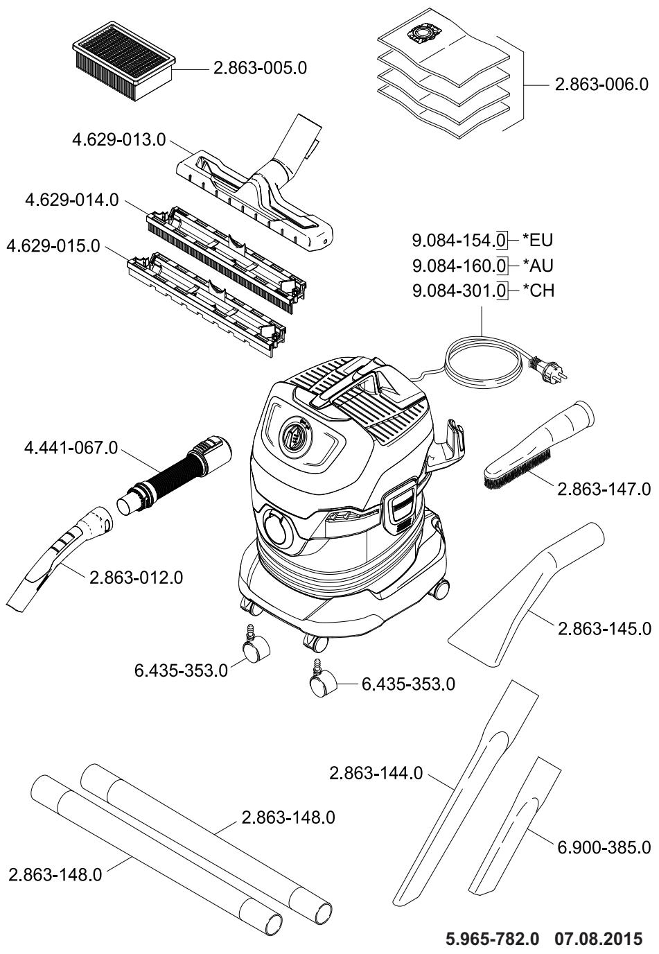 KARCHER AD 4 PREMIUM  -  AD4 - auiu a la> - 2