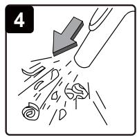 EWT CS2PLUS - Verwenden Sie zum Saugen von Flüssigkeiten KEINEN Staubfilter - 4