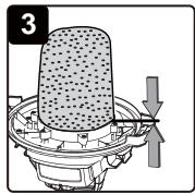 EWT CS2PLUS - FOAM SLEEVE FILTER - 3
