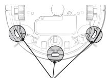 SAMSUNG SR8875 NAVIBOT - Nettoyage des capteurs et de laamera - 4
