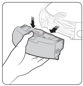 SAMSUNG SR8875 NAVIBOT - Reinigen der Kraftbürste - 1