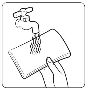 SAMSUNG SR8875 NAVIBOT - Nettoyage de larosse latérale - 1