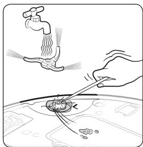 SAMSUNG SR8875 NAVIBOT - Pulizia della spazzola laterale - 4