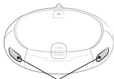 SAMSUNG SR8875 NAVIBOT - Nettoyage des capteurs et de laamera - 5