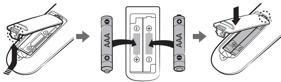 SAMSUNG SR8875 NAVIBOT - Einlagen der Batterien - 1