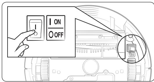 SAMSUNG SR8875 NAVIBOT - HINWEIS - 8