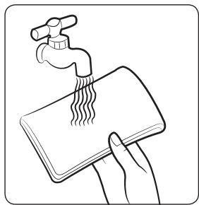 SAMSUNG SR8875 NAVIBOT - Cleaning the side brush - 1