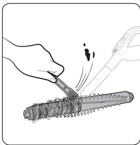 SAMSUNG SR8875 NAVIBOT - Pulizia della spazzola principale - 4