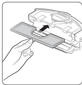 SAMSUNG SR8875 NAVIBOT - Reinigen des Staubbehalters - 6