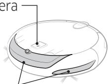 SAMSUNG SR8875 NAVIBOT - Reinigen der Sensoren und der Kamera - 3