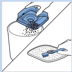 PHILIPS FC8700/01 SMARTPRO COMPACT - Emptying and cleaning the dust container - 4