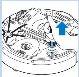 PHILIPS FC8700/01 SMARTPRO COMPACT - Cleaning sensors, wheels and side brushes - 3