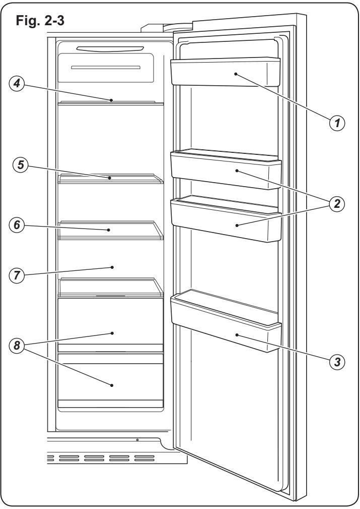 HAIER C3FE635CMJ  -  C3FE737CMJ -  C3FE744CMJW - A propos de votre réfrigérateur - 3
